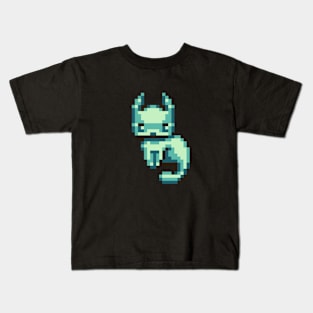 Pixel Art Kitty Kids T-Shirt